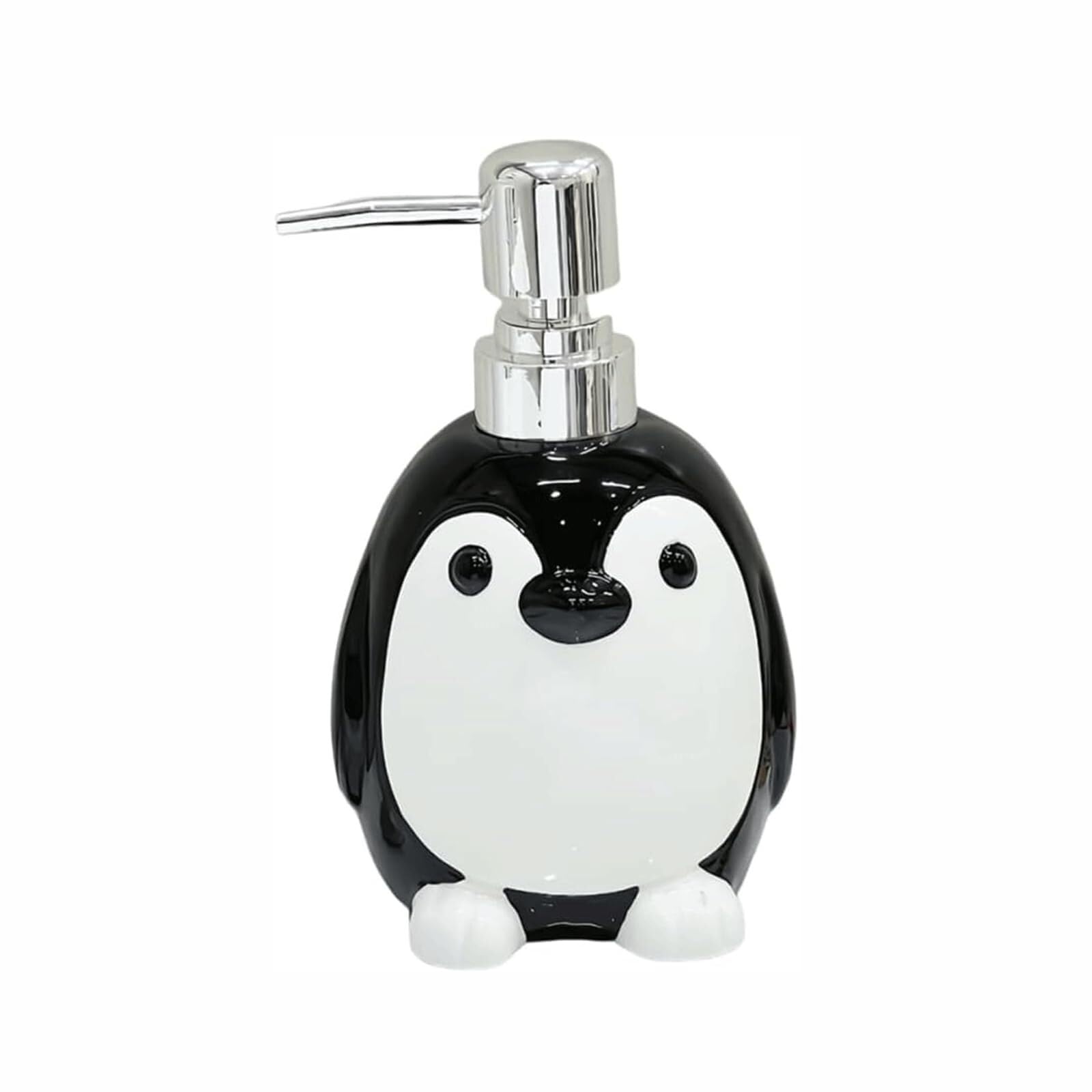 Empty Barthroom and Dish Ceramic Bathroom Hand for Liquid Countertop Stylish Decor for Counter(Penguin)