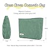 Petite Pochette Maquillage Trousse de Maquillage Tissu Sac à Cosmétiques à Glissière Sacs à Main Portables pour Femmes Trousse de Toilette Voyage Imperméable pour Port Quotidien,Stockage-Vert #1