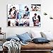 NWT Custom Canvas Prints with Your Photos Collage Idea, Personalized Canvas Pictures for Wall to Print Framed 8x10 inches