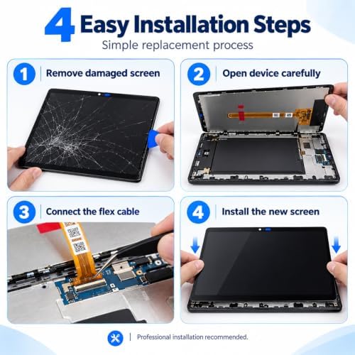 LCD Display Digitizer Touch Screen for Samsung Galaxy Tab A11 Wi-Fi SM-X133 — 사진 5