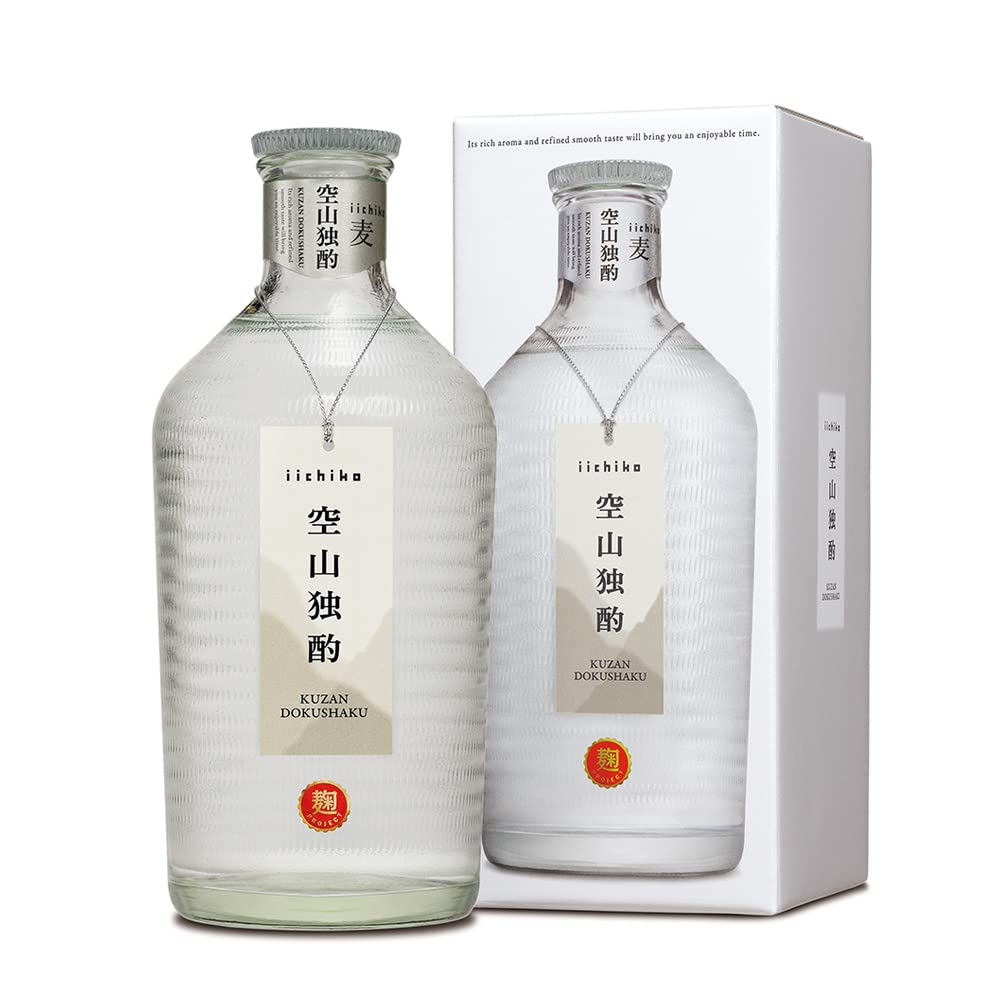 いいちこ空山独酌　手描き漆絵「龍・虎」 いいちこ空山独酌麦 大分県 30度 720ml プレミアム焼酎