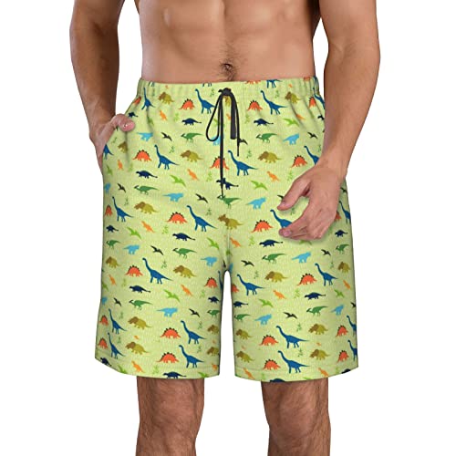 Maillots de bain imprimés amusants style short pour homme actif