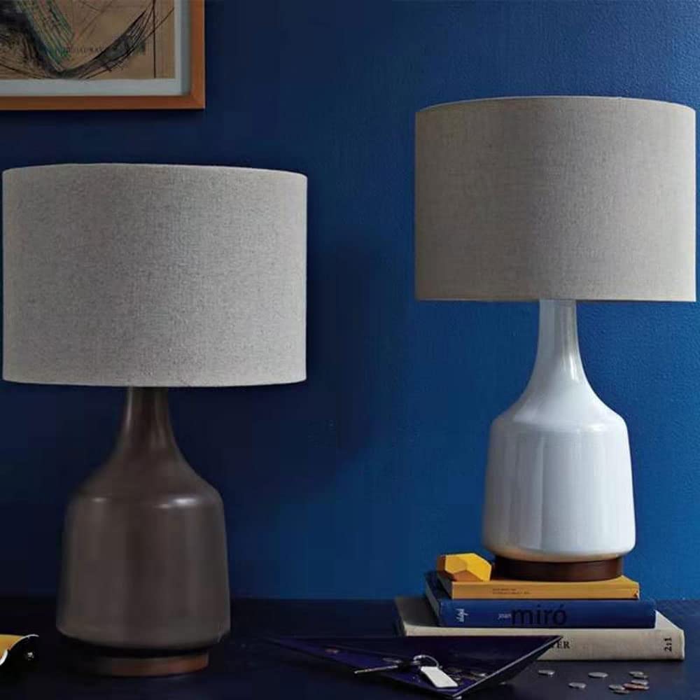 CCXXYGWJ Głowica prysznicowa stołowa Lampka nocna Lampka nocna Współczesna Nordic Retro na biurko Sypialnia Salon Biurko do domowego biura Szafka nocna stołowa Lampy stołowe stołowa dla