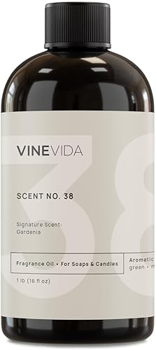 Miniatura 979 de VINEVIDA [4 onzas] Aceite de fragancia de madera de teca de caoba para fabricación de velas y fabricación de jabón, aromas de velas prémium para