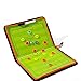 Football Coaches Tactical Board, Pure Vie Portable Soccer Magnetic Tactics Strategy Notebook Football Coaching Clipboard - Sport Training Assistant Equipment KIt with Player Markers, Pen and Eraser