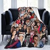 ALLGEEWE Throw Blanket Tom Holland Bedding Fleece Blanket Home Decor Gift for Men & Women 4Sizes