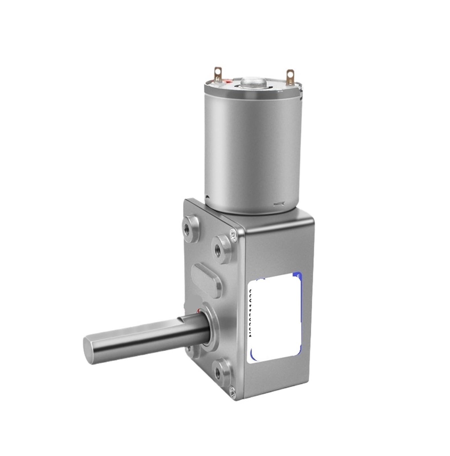JGY370 DC-Reduktionsmotor mit hohem Drehmoment, selbstsichernd, drehzahlregulierender Schneckenmotor, 24 V, 8 mm Welle(18 RPM)