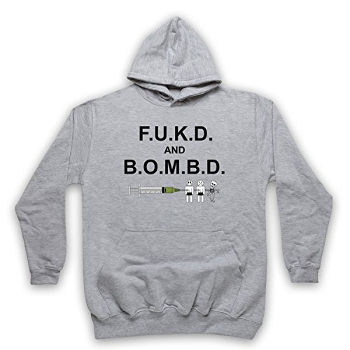 Sweat a capuche Brass FUKD and BOMBD Morris Comedy TV pour adulte