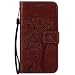 Produktbild Nancen Compatible with Handyhülle Galaxy S6 / G9200 Flip Schutzhülle Zubehör Lederhülle mit Silikon Back Cover PU Leder Handytasche