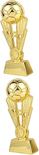 INOOMP 2pcs Children Trophy Winner Trophy for Soccer Trophies Plastic Trophy for Game Award Trophy Cup Trophies for Reward Plastic Award Trophy Football Trophy Campus Champion Cup