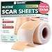 Produktbild Silicone Scar Sheets,Silicone Scar Tape(1.6"x 120" Roll-3M), Reusable And Effective Scar Removal Sheets, Silicone Scar Removal Sheets For Surgical Scars,Healing Keloid, C-Section, Tummy Tuck