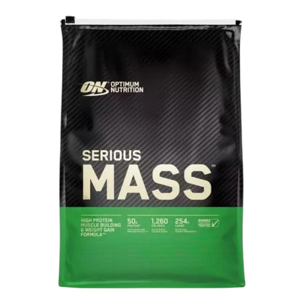 Optimum nutrition Serious Mass - 5,45 kg Cookies and Cream