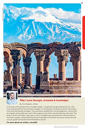 Lonely Planet Georgia, Armenia & Azerbaijan (Travel Guide) #TOP5