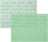 Vista 6 de Super Assilex Hojas de lijado flexibles, Lime K-1000, gancho y bucle, 191-2507, 25 hojas