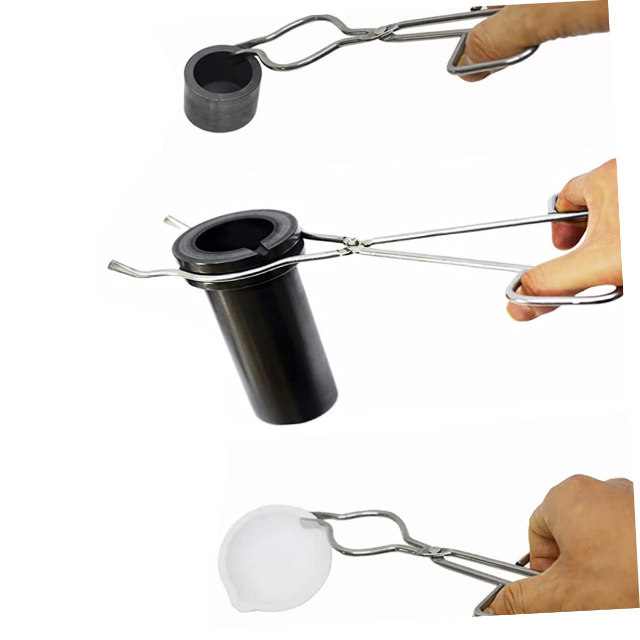 Holibanna 2Pièces Bécher Creuset Set De Outils De Laboratoire Pour Expériences Scientifiques