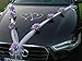 Autoschmuck Organza M + Corazones, Coche, Joyas, Novia, Pareja, Rosa, decoración, decoración...