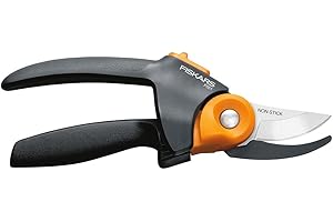 Fiskars Ratchet Pruning Shears: Leverage Power and Precision for Effortless Cuts