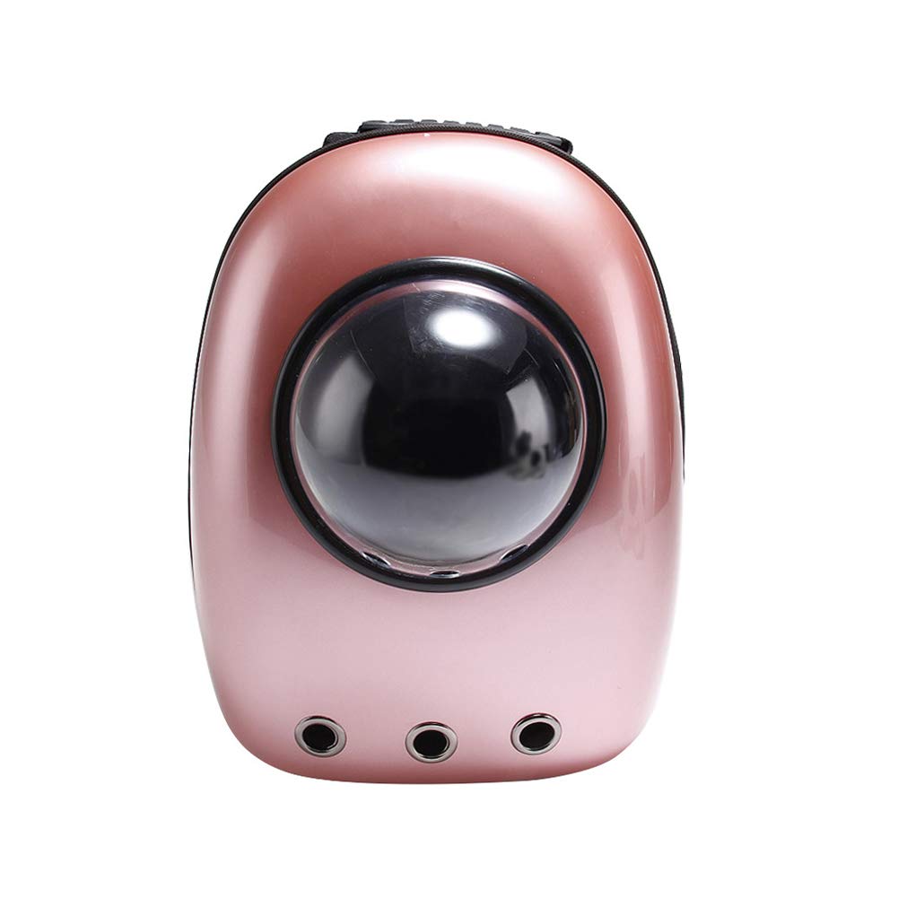 Porfeet Pet Backpack, Transparent Breathable Capsule Pet Cat Dog Backpack Carrier Outdoor Travel Bag