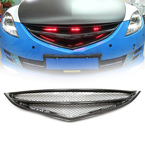 Course maille pour Mazda 6 2009-2012 diffuseur pare-chocs carbone