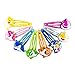 Baby Shark Kids Hair Clips for Girls Snap Clips 8 Pack Multi Color Ages 3+