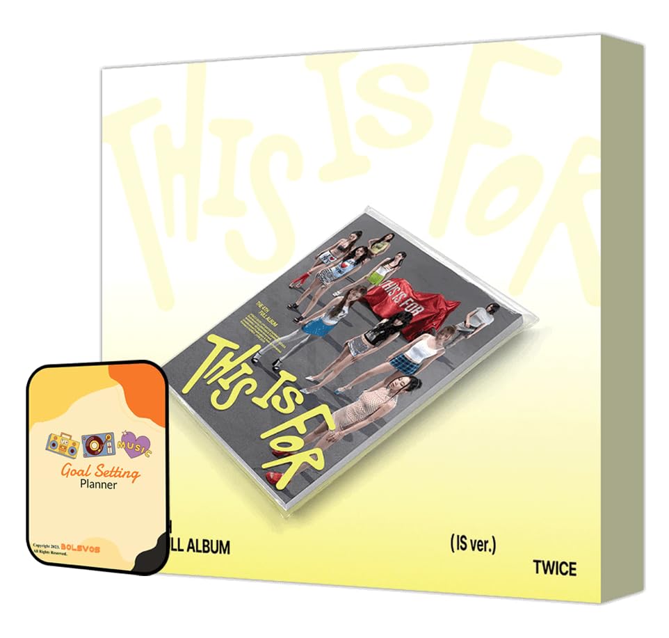 TWICE Album - THIS IS FOR IS ver.+Pre Order Benefits+BolsVos