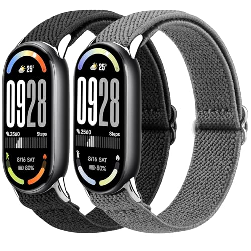 [Amzpas] �y2������z�e���i�C���� �o���h �R���p�`�u�� Xiaomi Mi Band 10/9/Mi Band 8 �o���h �_�炩�� �i�C���� �����x���g ���߉\