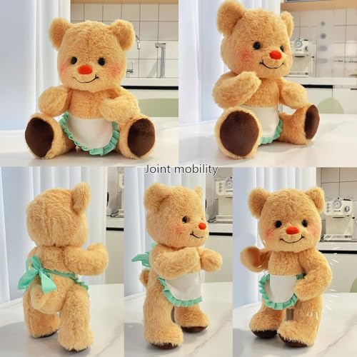 Bear Plushes Pillow with Adjustable Arm and Legs for Sofa Throw Pillow - 3