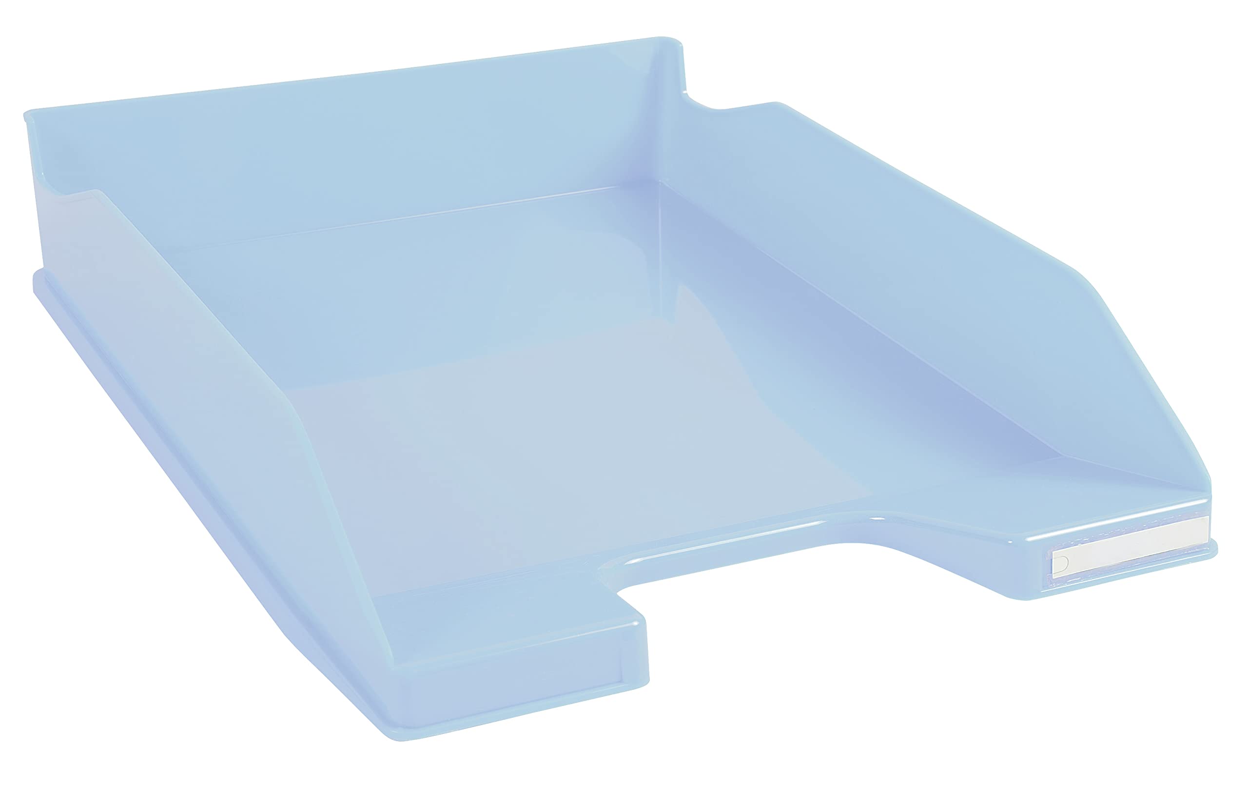Exacompta - Ref. 113209D - 1 Combo Midi Bee Blue letter tray - for A4+ format documents - dimensions 34.6 x 25.5 x 6.5 cm - color light blue