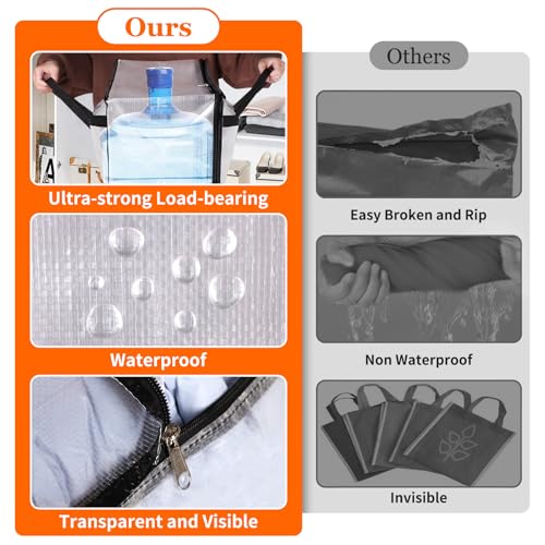 TasticTotes Clear Plastic Storage Bags