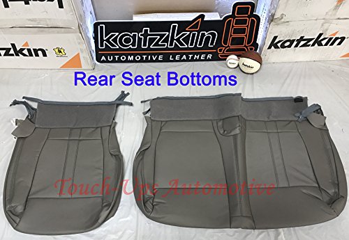Katzkin Leather Gray Seat Covers Compatible With 2019-2020 Ford F-150 Supercrew Xlt #TOP7