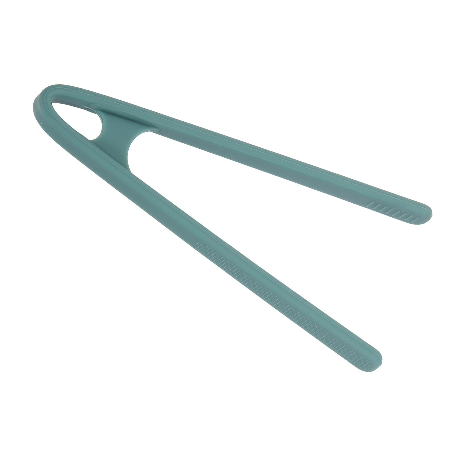 sourcing map Mini Tongs Silicone, 14cm Toast Tongs Heat Resistant Kitchen Cooking Food Grippers Non-Slip for Toaster Salad Ice Cubes Fruits Sugar BBQ, Green โ image 1