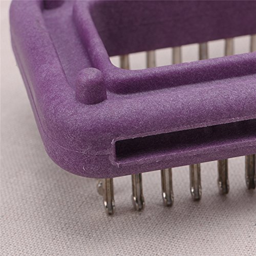 Telares De Tejer,Kit De Tejer Telar Herramientas de costura Kit de telar de calcetines ajustables Punto de punto Sombrero Sombrero Bricolaje Herramienta de artesanía de mano Punto de plástico Accesori