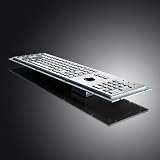 PYGFDCI Full Size 106 Keys Industrial Metal Stainless Steel Keyboard PYGFDCI Full Size 106 Keys Industrial Metal Stainless Steel Keyboard