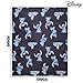 Disney Stitch Throw Blanket Soft Fleece Blanket Bedroom Accessories 59 x 51” (Blue Stitch)