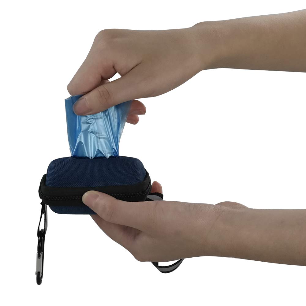 Obston 1400 - Bolsas de basura para perros con 2 dispensadores gratis, bolsas de excrementos de colores