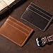BCIOUS Modern PU Leather Card Wallet Lightweight Pocket Sized Storage Holds Practical Construction for Fashion Enthusiasts Luxury