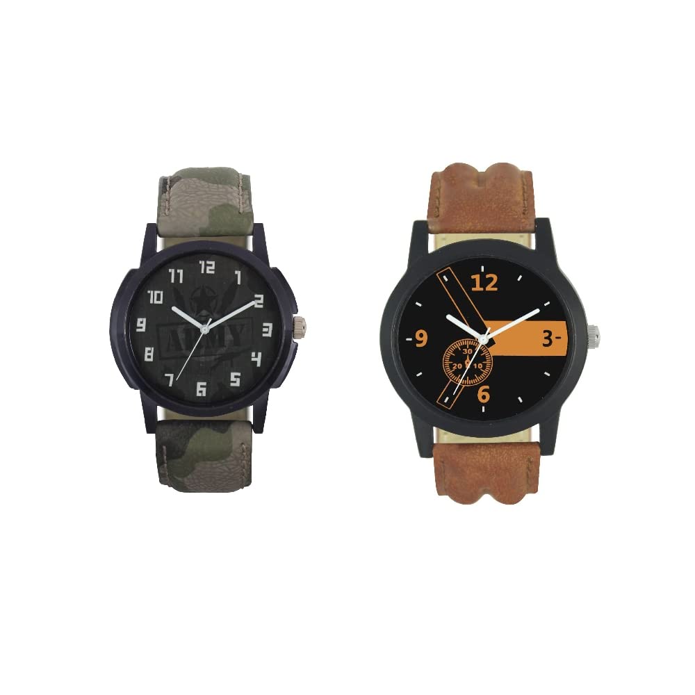 See full amazon price history chart for Pragati Creation Mens Combo of 2 Leather Black Dial Numeric Wrist Watch (Olive Green, Brown) - Loreme_01-3 Pragati Creation Mens Combo of 2 Leather Black Dial Numeric Wrist Watch (Olive Green, Brown) - Loreme_01-3 (B0C3CS9NR2) Amazon Price History, Amazon Price Tracker