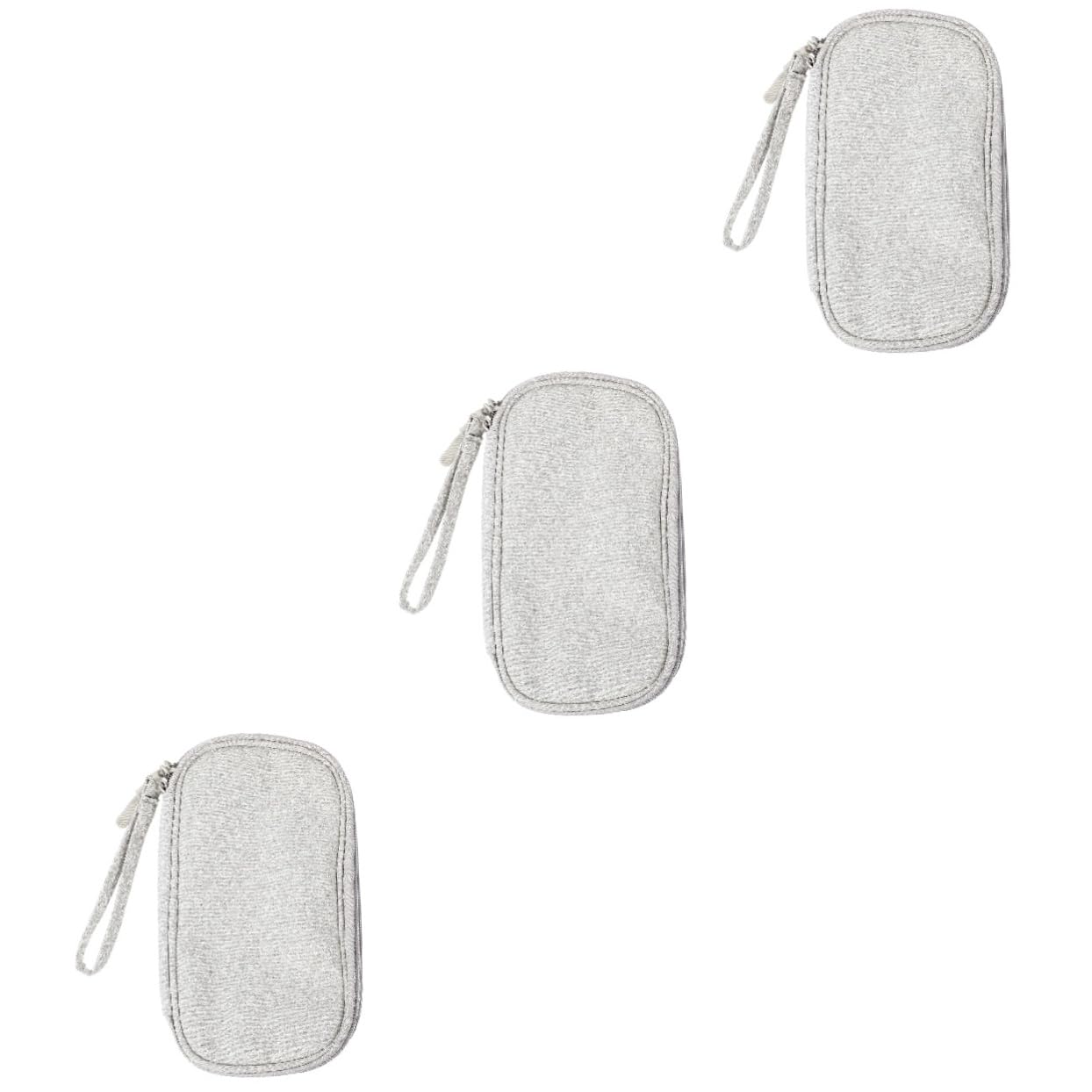 Angoily 3piezas Bolsa Organizadora De Electrónica Estuche De Multifuncional para Accesorios Electrónicos y para y Camping