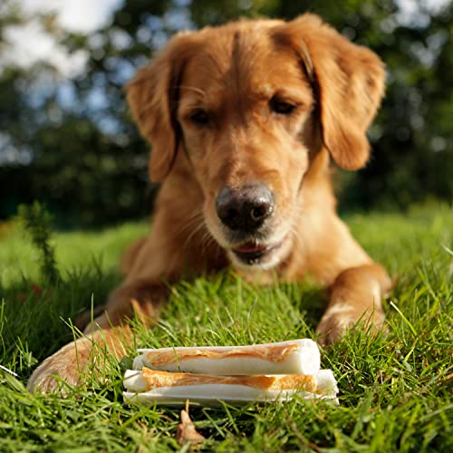 8in1 Delights Chicken Sticks - gesunde Kaustangen für Hunde, hochwertiges Hähnchenfleisch eingewickelt in Rinderhaut, 3 Stück