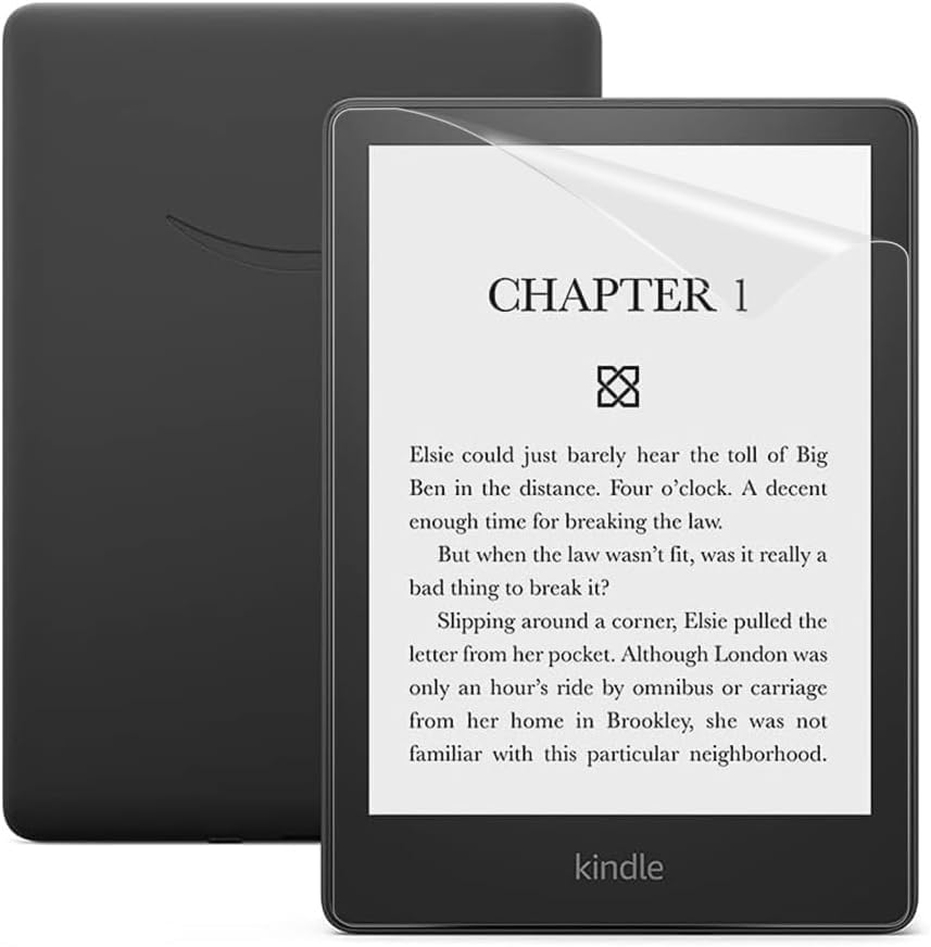 CASOSHIELD Anti-Glare Screen Protector for 7" Kindle Paperwhite 12th Gen 2024 release, Full Coverage Premium PET Protective Film Eye-Caring Matte Screen Protector (Matte)