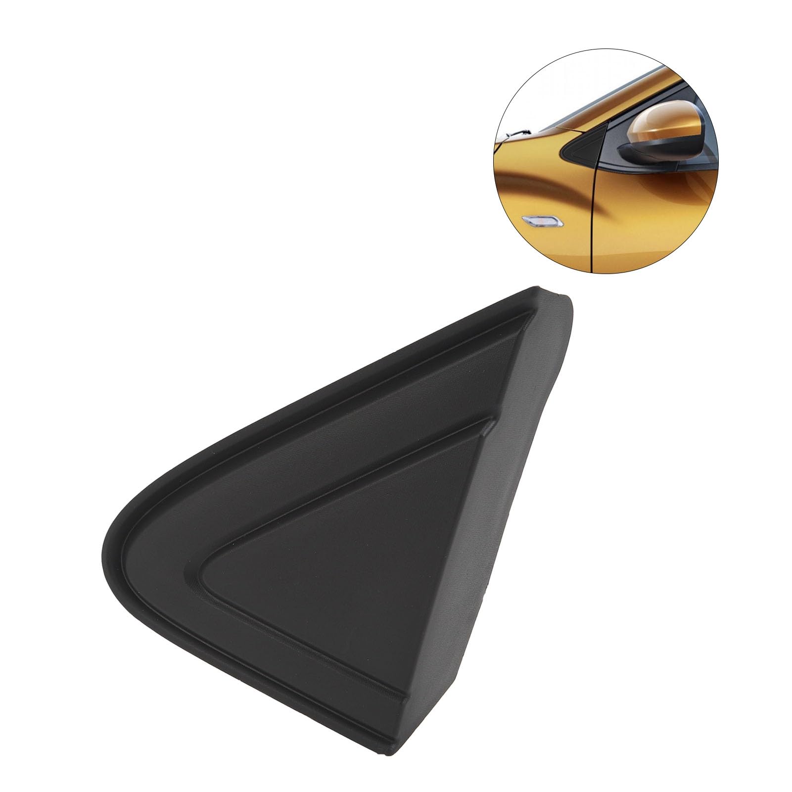 Copertura Triangolare Angolare dello Specchio, Sostituzione della Copertura del Pannello Delta della Porta dello Specchietto Retrovisore Esterno per Dacia Sandero Stepway MK3,
