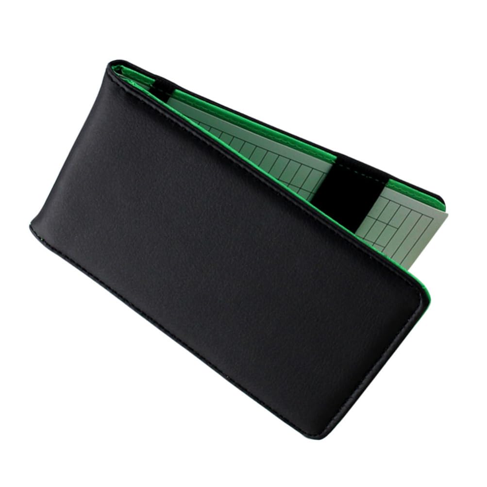 balacoo Golf Softball Scorebook, Score Keeping Book Leather Golf Notebook for Sports Portable