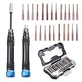 Precision Screwdriver Set, 24 in 1 Magnetic Driver Kit, Upgraded S2 Steel Professional Screwdriver Kit with 23 Bit for IPhone 8&Plus/Tablet/Gaming Console/Macbook/Xbox/Computer,Gift for Father's Day