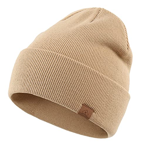 Home Prefer Toddler Beanie For Boys Girls Baby Kids Beanies Warm Knit Winter Hat Khaki 0-2T #TOP6