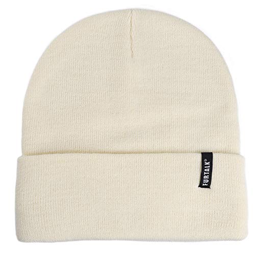 Furtalk womens knit beanie hat acrylic winter hats for women men …
