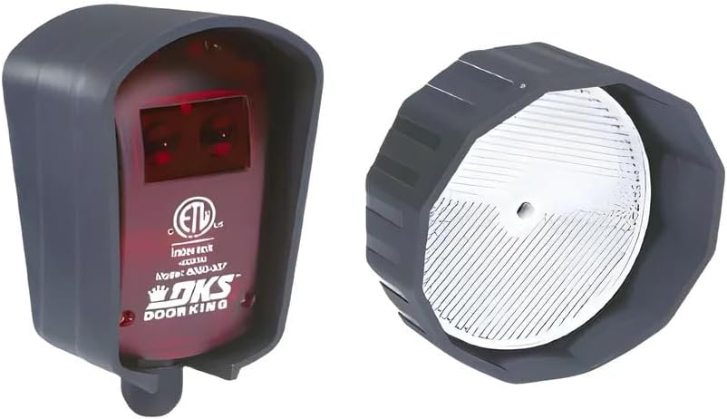 Doorking 8080-057 Monitored Safety Sensor Reflective Photoeye/DKS Reflector Photocell Beam