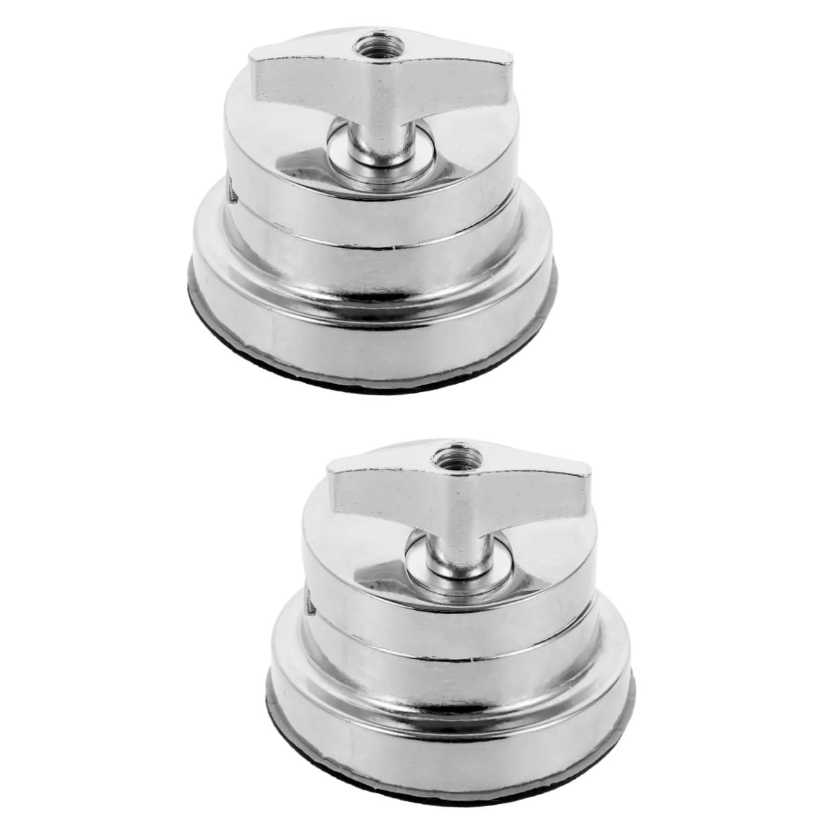 JOINPAYA 2pcs Drum Leg Base Drum Set Leg Stand Zinc Alloy Easy Install Accessory