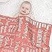 Custom Baby Blanket with Name 30x40inch, Personalized Name Blankets for Boy Girl, Customized Soft Flannel Blankets for Kids, Toddler, New Mom, Baby Shower, Personalized Gift for Christmas Birthday