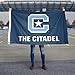 Citadel Bulldogs Wordmark Logo Large Grommet Banner Flag