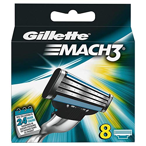 Preisvergleich Produktbild Gillette Mach3 Klingen-Kartuschen, 8 Stück